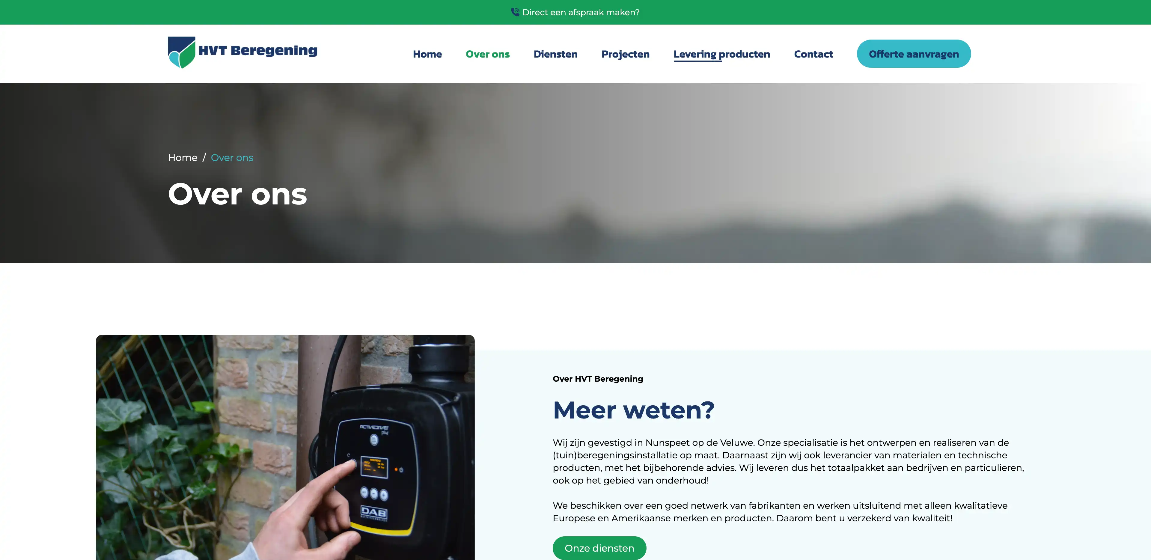 Afbeeldingen HVT Beregening